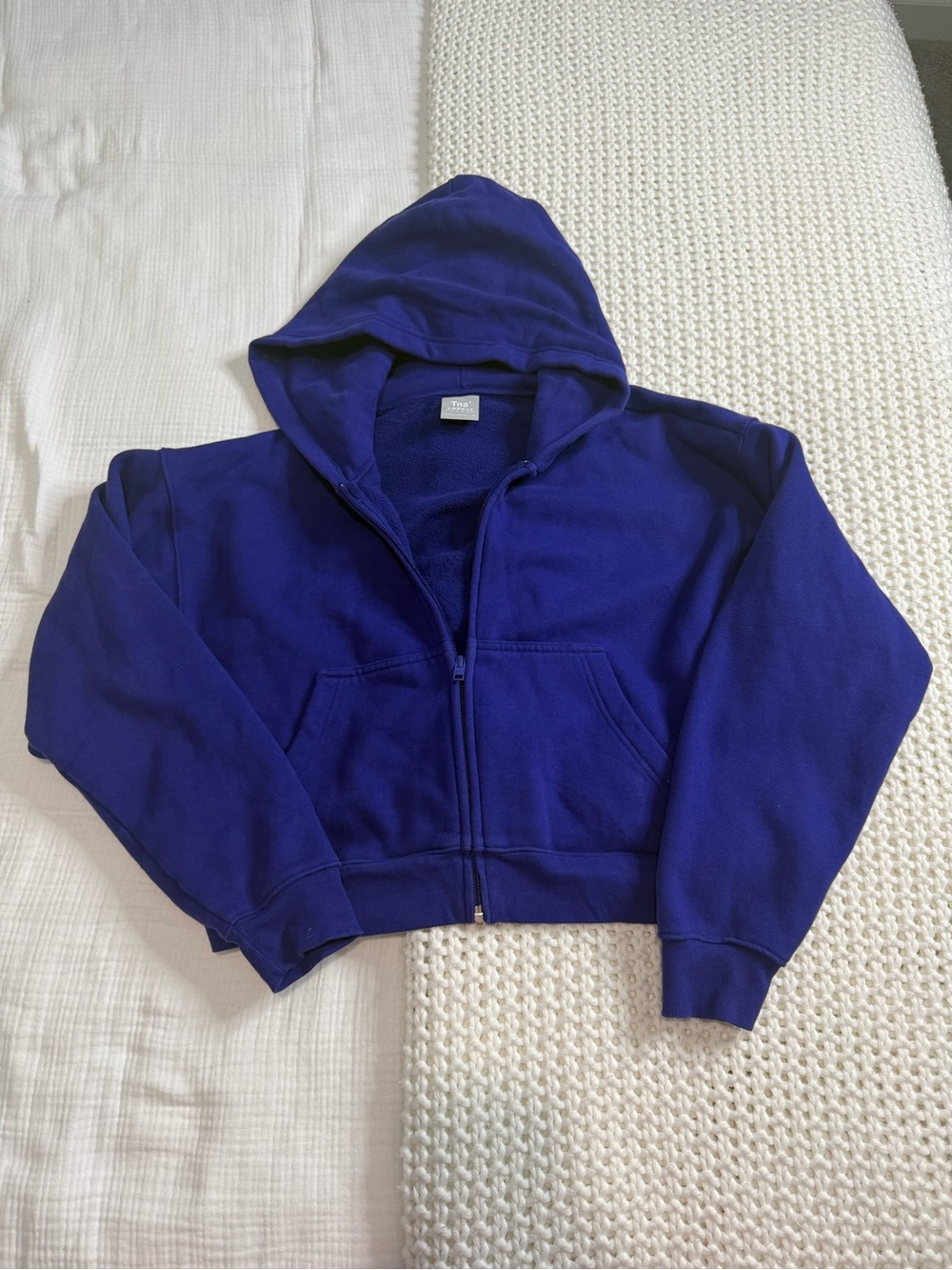 TNA cropped Zip-Up Hoodie
